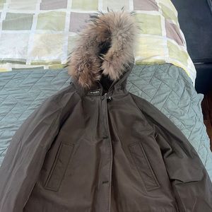 Woolrich coat Olive Green